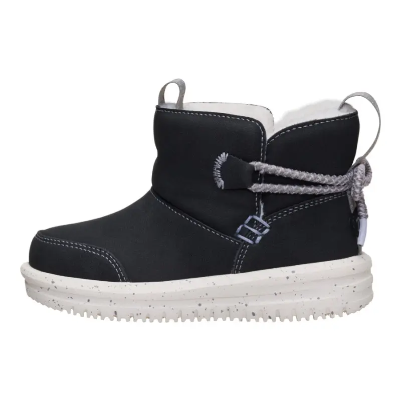 HEYDUDE Camden Bow Boot Toddler Cozy – Black online