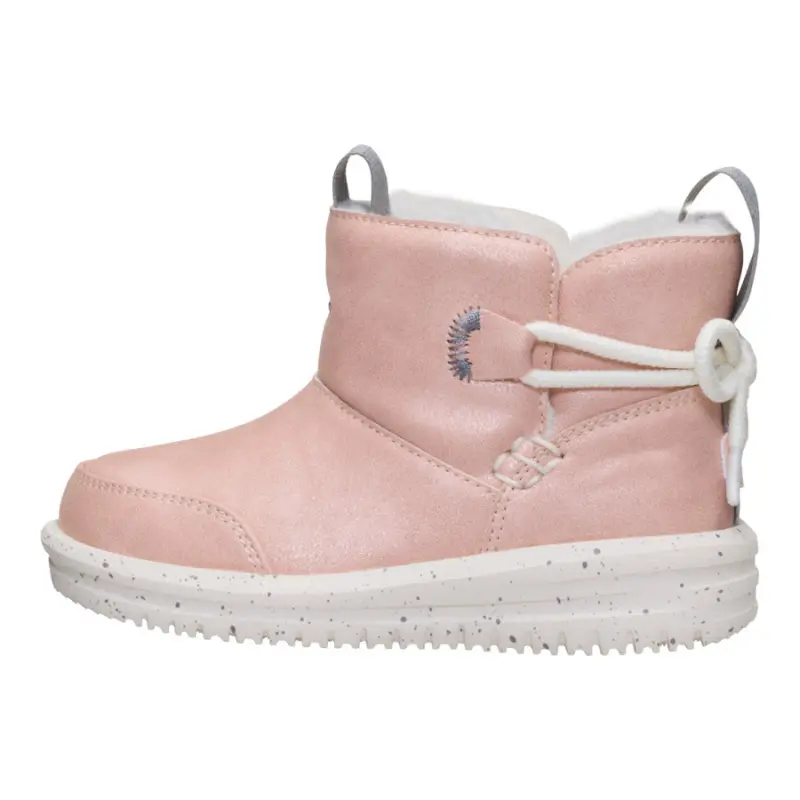 HEYDUDE Camden Bow Boot Toddler Cozy – Sparkle Pink online