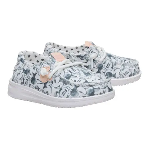 HEYDUDE Disney Minnie Mouse Print Wendy Toddler – Grey/Multi online