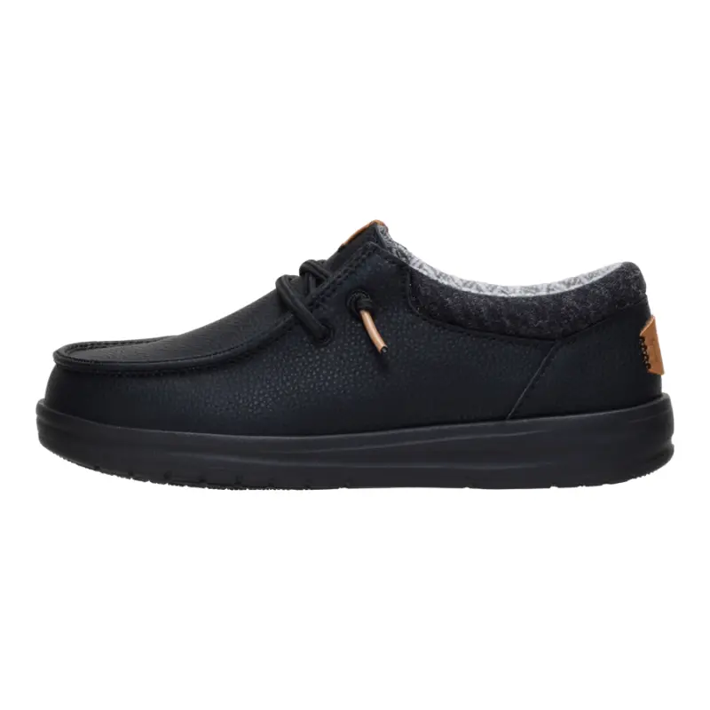 HEYDUDE Paul Youth Classic – Black/Black online
