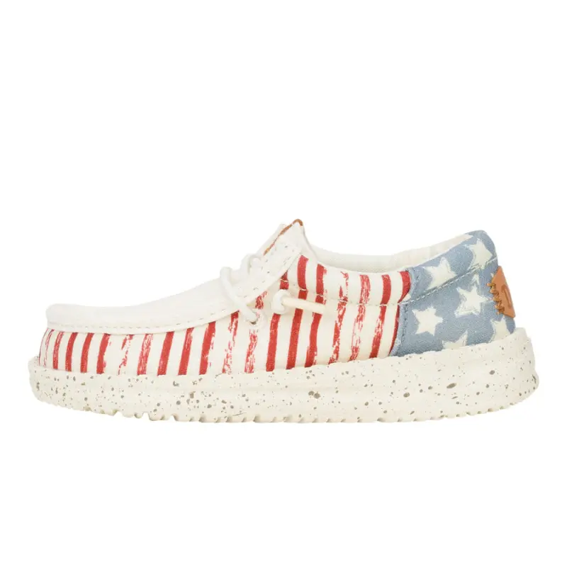 HEYDUDE Wally Funk Toddler Americana Stars – American Flag online
