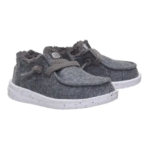 HEYDUDE Wendy Toddler Wool Cozy – Charcoal online