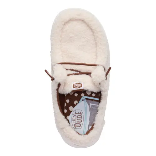 HEYDUDE Wendy Youth Sherpa Cocoa – Wood Ash online