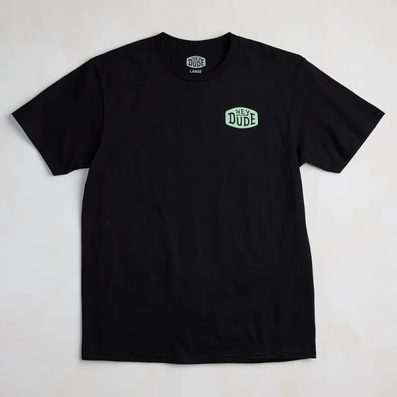 HEYDUDE Duuuuuude Tee – Black/Mint online