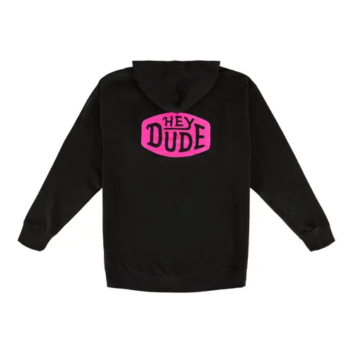 HEYDUDE Go To Buckle Hoodie – Black/Pink online