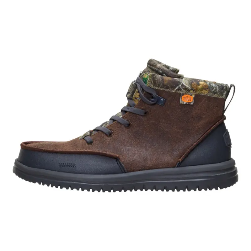 HEYDUDE Bradley Realtree Edge Suede – Mole Brown/Camo online