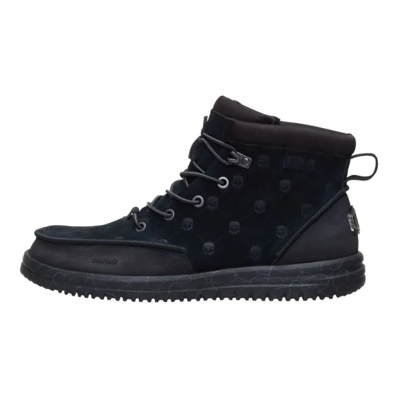 HEYDUDE Jelly Roll Bradley Suede – Black/Black Oyster online