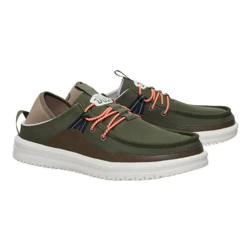 HEYDUDE Bradley Blipper Nylon – Deep Green/Multi online