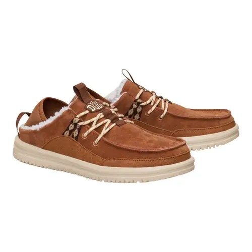 HEYDUDE Bradley Blipper Suede – Argan Brown/Multi online