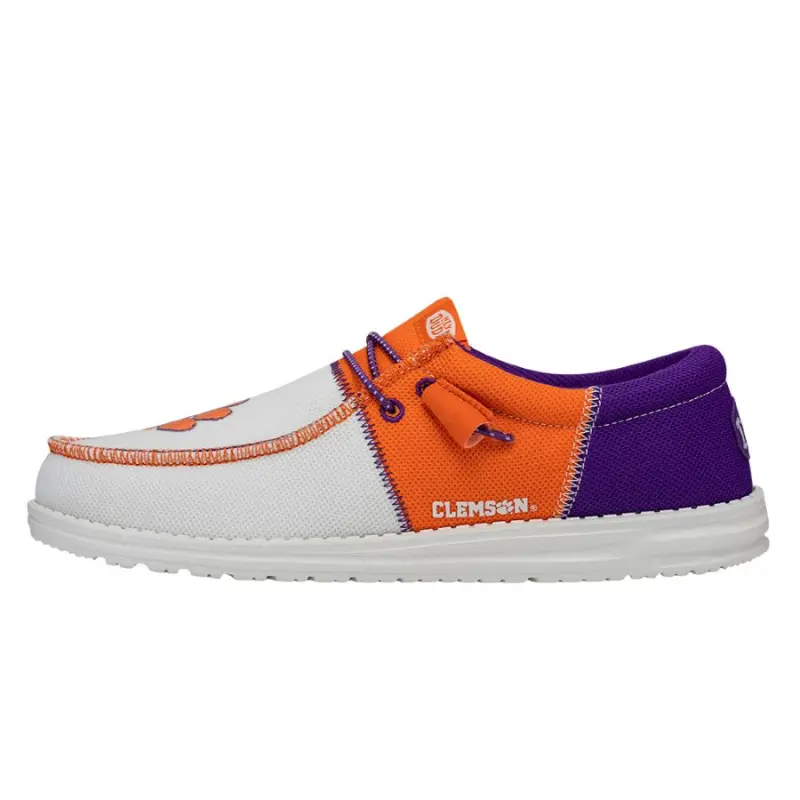 HEYDUDE Men's Wally Tri Clemson – Clemson Orange/Purple online