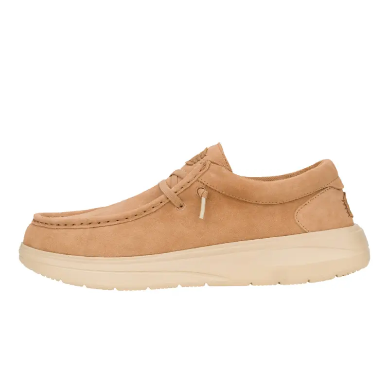 HEYDUDE Wally Comf Suede – Tobacco Brown/Irish Cream online
