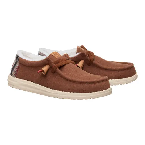 HEYDUDE Wally Cozy Plaid – Downtown Brown/Multi online