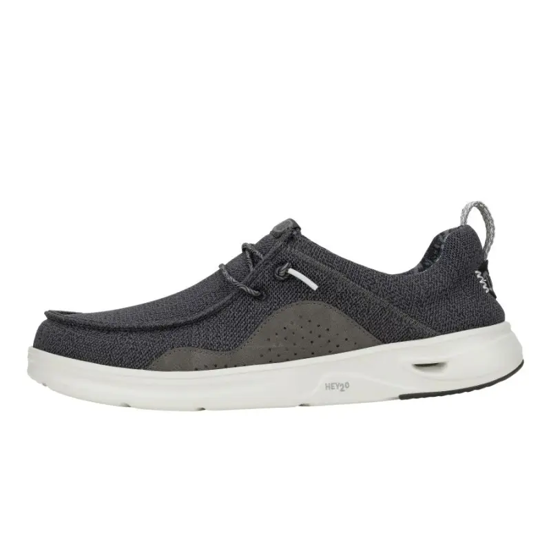 HEYDUDE Wally Hey2O Mesh – Black/Monument Grey online