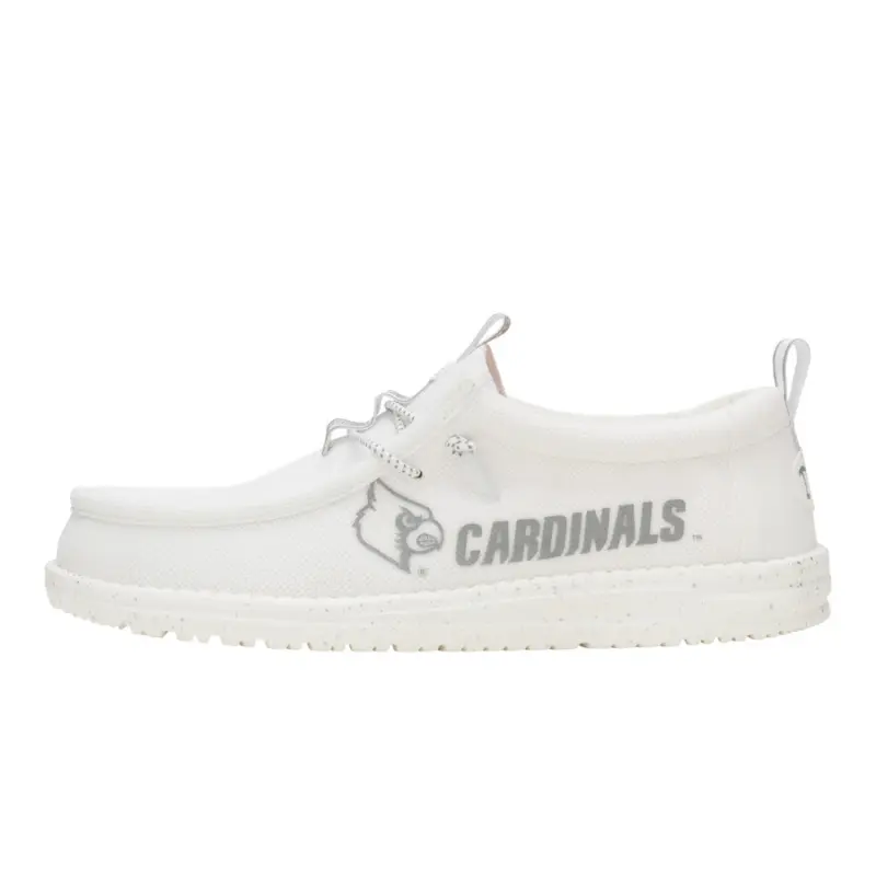 HEYDUDE Wally Louisville Cardinals – Cardinals White/Red online