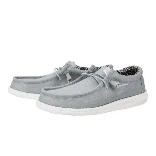 HEYDUDE Wally Stretch Canvas Wide – Light Grey online