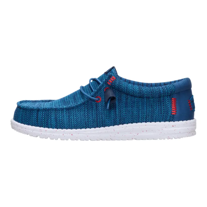 HEYDUDE Wally Stretch Sox – Ensign Blue/Multi online