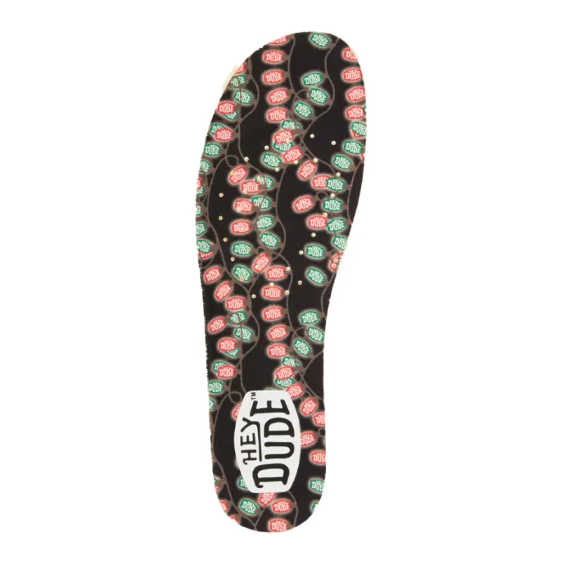 HEYDUDE Holiday Lights Insoles – Black/Multi online