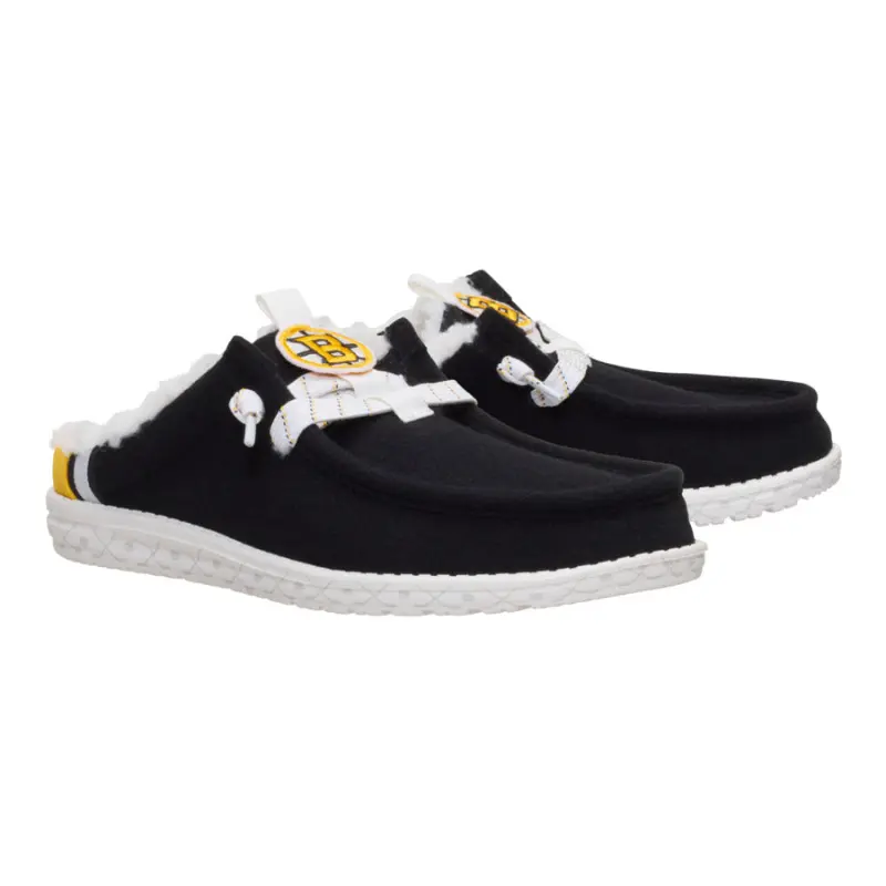 HEYDUDE NHL® Boston Bruins® Wally Slip – Black/Yellow online