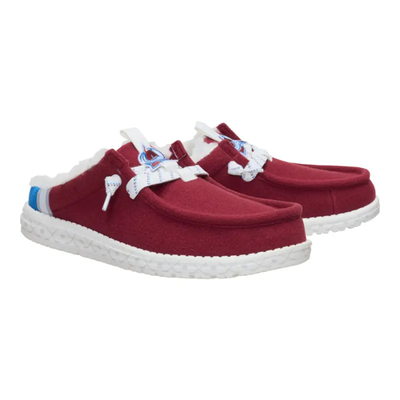 HEYDUDE NHL® Colorado Avalanche® Wally Slip – Burgundy/Blue online