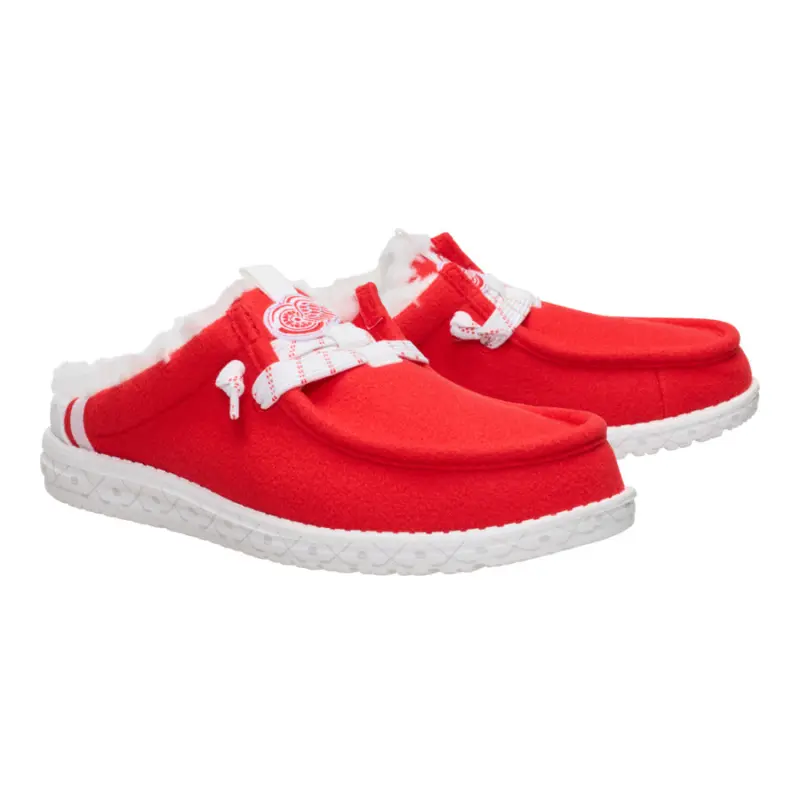 HEYDUDE NHL® Detroit Red Wings® Wally Slip – Varsity Red/White online