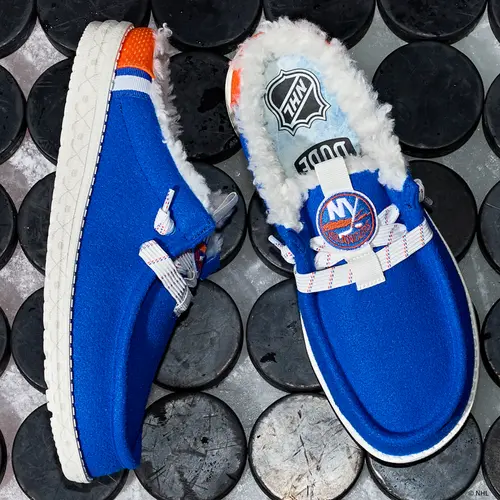HEYDUDE NHL® New York Islanders® Wally Slip – Varsity Blue/Orange online
