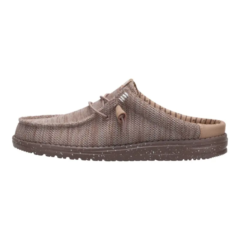 HEYDUDE Wally Slip Stretch Sox – Deep Taupe/Chanterelle Tan online