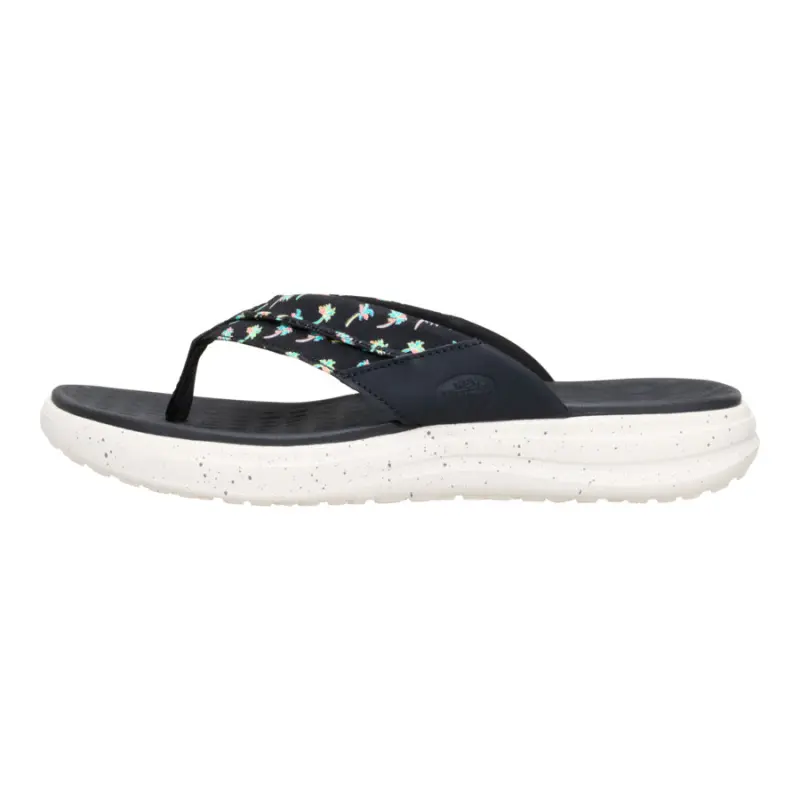 HEYDUDE Finn Flip – Black/Egret online