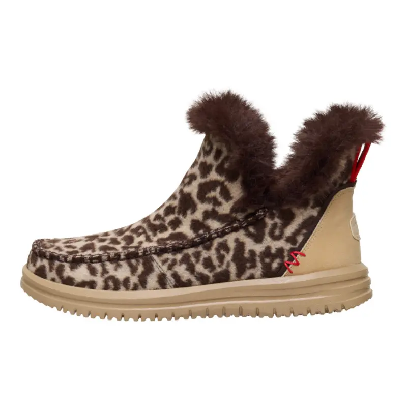 HEYDUDE Camden Brushed Leopard Cozy – Leopard online