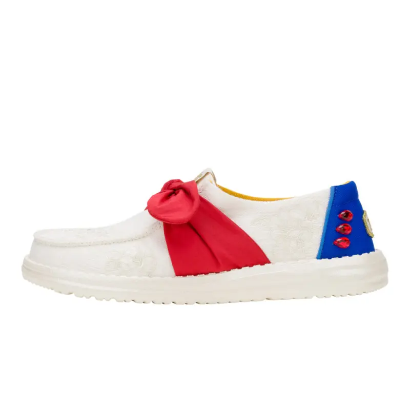 HEYDUDE Wendy Bow Snow White – White/Blue/Red online