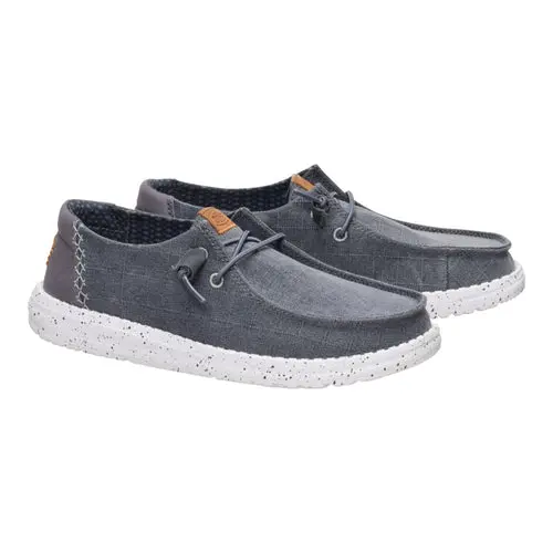 HEYDUDE Wendy Chambray Grid – Charcoal online