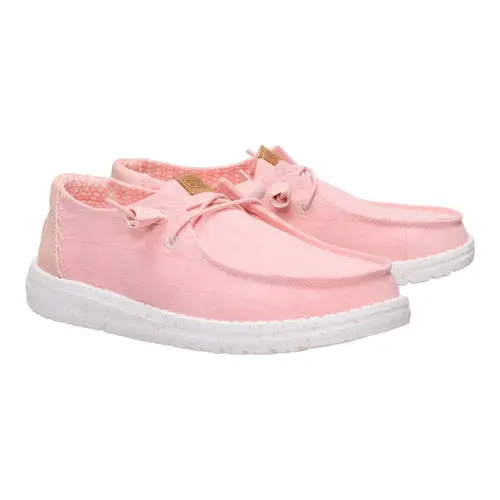 HEYDUDE Wendy Chambray Grid – Pale Pink online