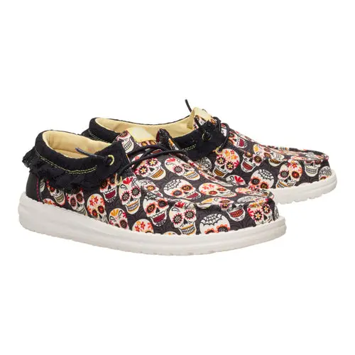 HEYDUDE Wendy Day Of The Dead – Black/Multi online