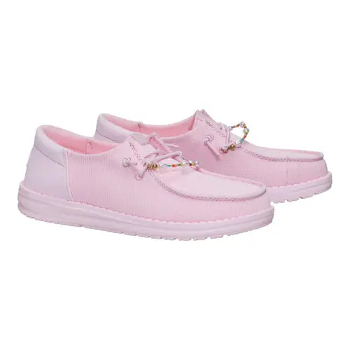 HEYDUDE Wendy Funk Mesh Shoelry – Light Pink online