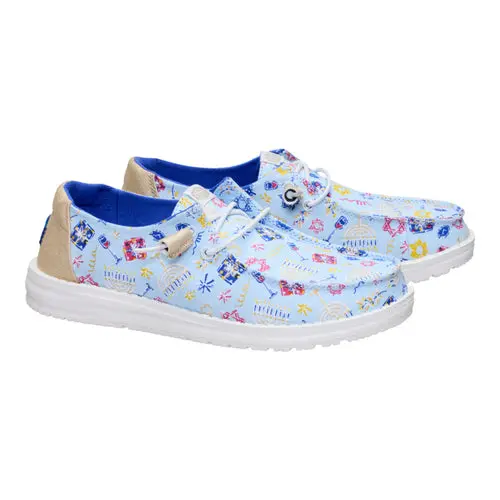 HEYDUDE Wendy Hanukkah – Blue/Multi online