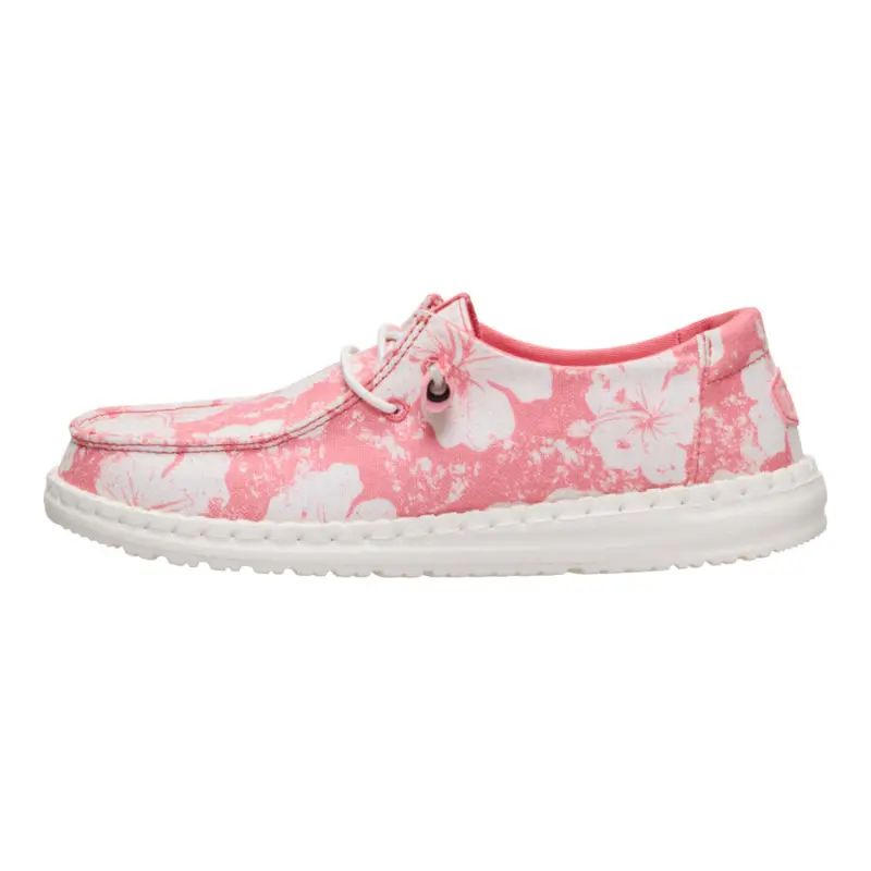 HEYDUDE Wendy Hawaiian – Coral/White online