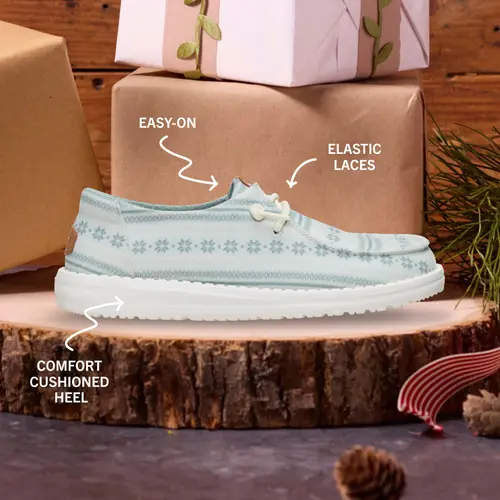 HEYDUDE Wendy Nordic Sweater – Iceberg Green/Multi online