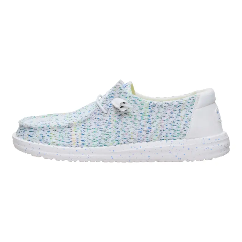 HEYDUDE Wendy Stretch Speckle – White/Multi online