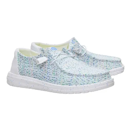 HEYDUDE Wendy Stretch Speckle – White/Multi online
