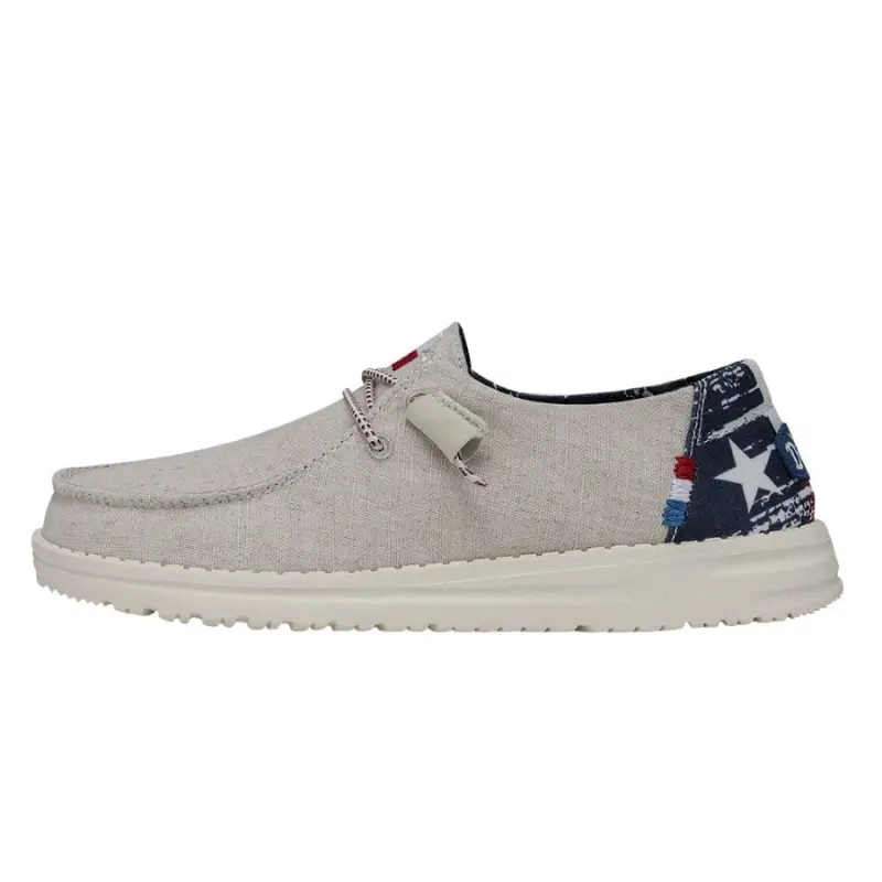 HEYDUDE Wendy Texas Canvas – Off White online