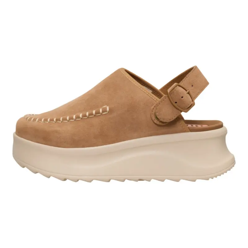 HEYDUDE Delray Clog Suede – Tan online