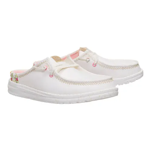 HEYDUDE Wendy Slip Embroidered Floral – Off White online